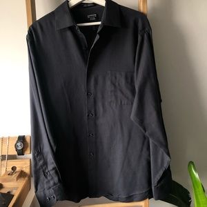 SALE ARROW Men’s Dark Charcoal Shirt SZ 17 XL